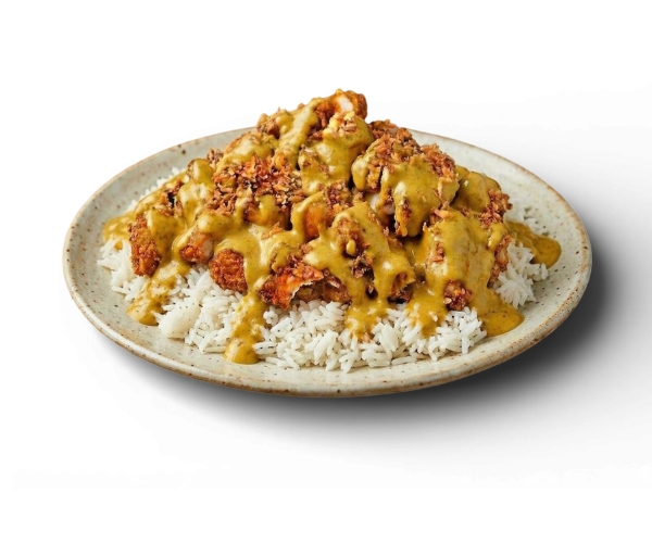 Assiette tasty crousty curry